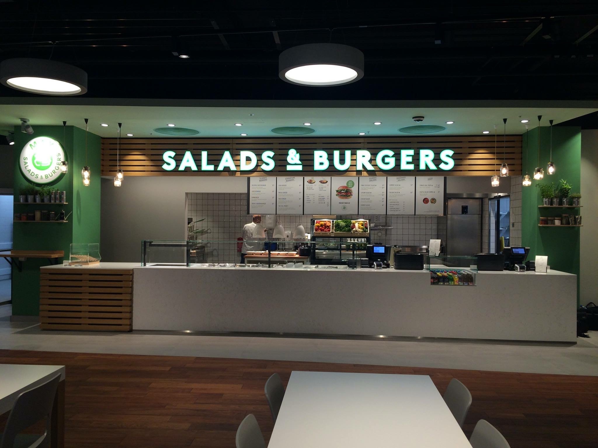Salads & Burgers